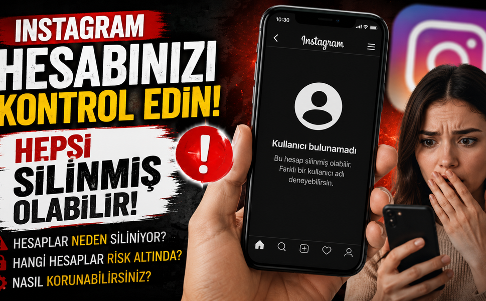 Instagram hesabınızı kontrol edin! Hepsi silinmiş olabilir!