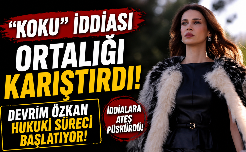 “Koku” iddiası ortalığı karıştırdı! Devrim Özkan hukuki süreci başlatıyor