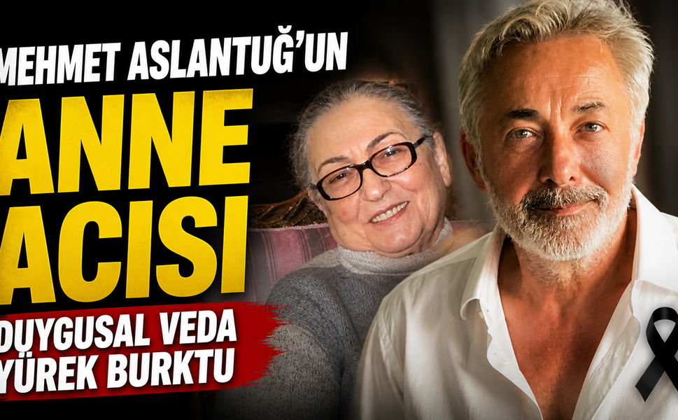 Mehmet Aslantuğ’un anne acısı: Duygusal veda yürek burktu