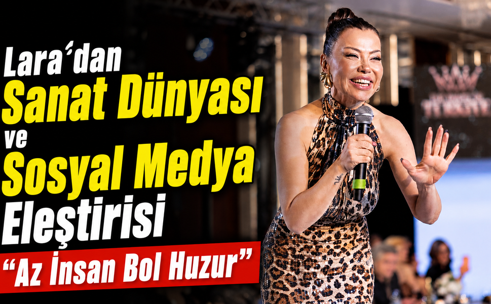 Şarkıcı Lara'dan Olay Sosyal Medya Çıkışı: Top Model Of Türkiye Finaline Damga Vurdu