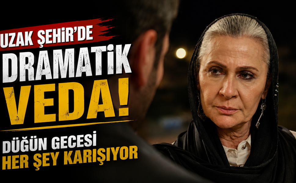 “Uzak Şehir’de Dramatik Veda: Düğün Gecesi Her Şey Karışıyor”