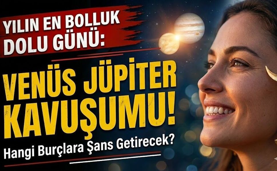 Yılın En Bolluk Dolu Günü: Venüs Jüpiter Kavuşumu Hangi Burçlara Şans Getirecek?