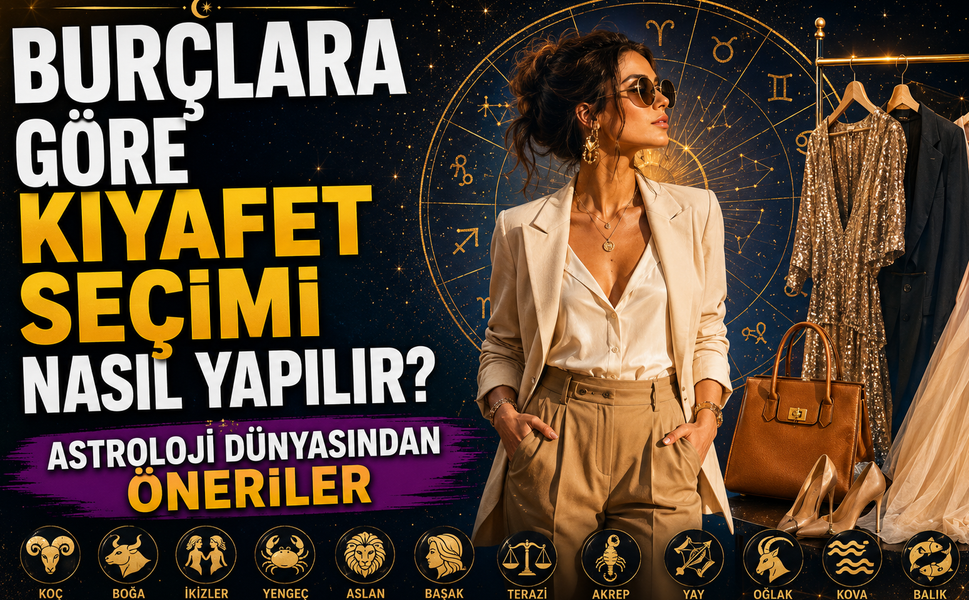 Burçlara Göre Kıyafet Seçimi Nasıl Yapılır? Astroloji Dünyasından Öneriler