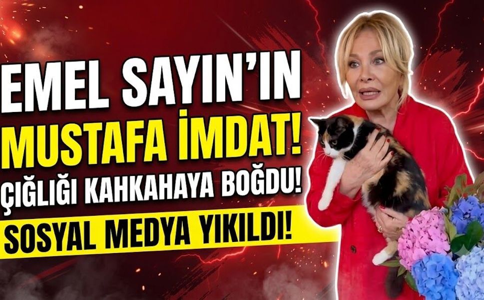 Emel Sayın'ın "Mustafa İmdat!" Çığlığı Sosyal Medyayı Kahkahaya Boğdu