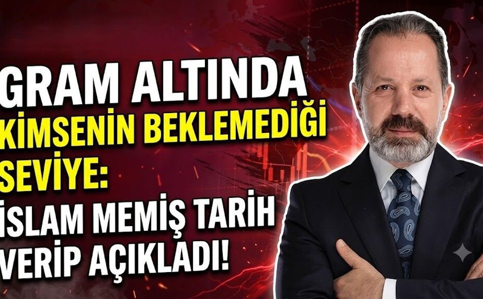 Gram Altında Kimsenin Beklemediği Seviye: İslam Memiş Tarih Verip Açıkladı!