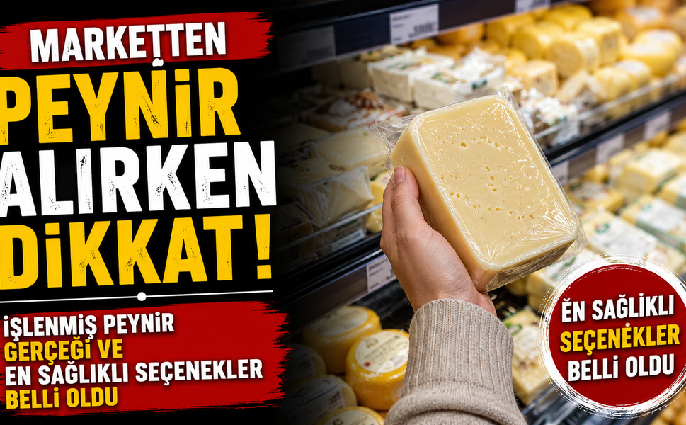 Marketten Peynir Alırken Dikkat! İşlenmiş Peynir Gerçeği ve En Sağlıklı Seçenekler Belli Oldu